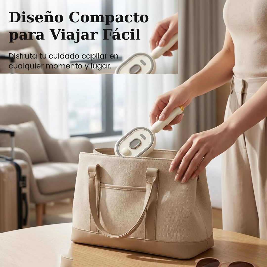 Diseño compacto para viajar